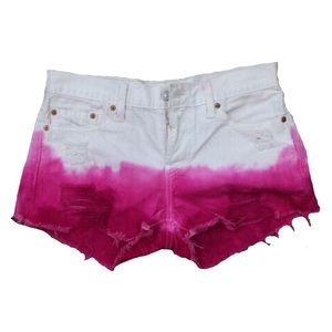 Levi's 501 Dip Dyed Cut Offs Size 27
